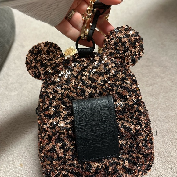 Mini sized loungefly wristlet backpack - Picture 3 of 3